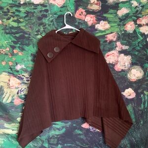 Elegant Brown Women's Sweater